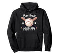 Baseball Mommy Batter Sport Baseball Hoodie - Trendy Graphic Men Women - T-Shirt, Sweatshirt, Hoodie
