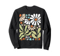 Wildflowers Flowers Pattern Summer Sweatshirt - Streetwear Style Unisex - T-Shirt, Sweatshirt, Hoodie