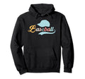 Funny Peace Love Baseball Baseball Hoodie - Minimalist Print Unisex - T-Shirt, Sweatshirt, Hoodie