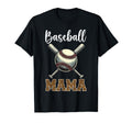 Baseball Mama Leopard T-Shirt - Graphic Print Unisex - T-Shirt, Sweatshirt, Hoodie