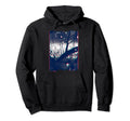 Japanese Woodblock Hiroshige Plum Hoodie - Minimalist Print for Adults - T-Shirt, Sweatshirt, Hoodie
