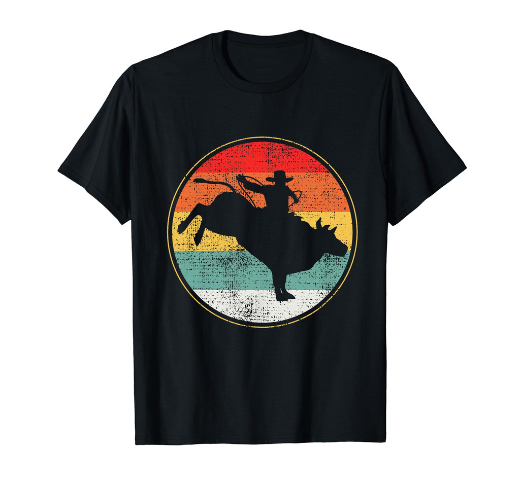 Bull Riding Rodeo Cowboy T-Shirt - Novelty Apparel Unisex - T-Shirt, Sweatshirt, Hoodie