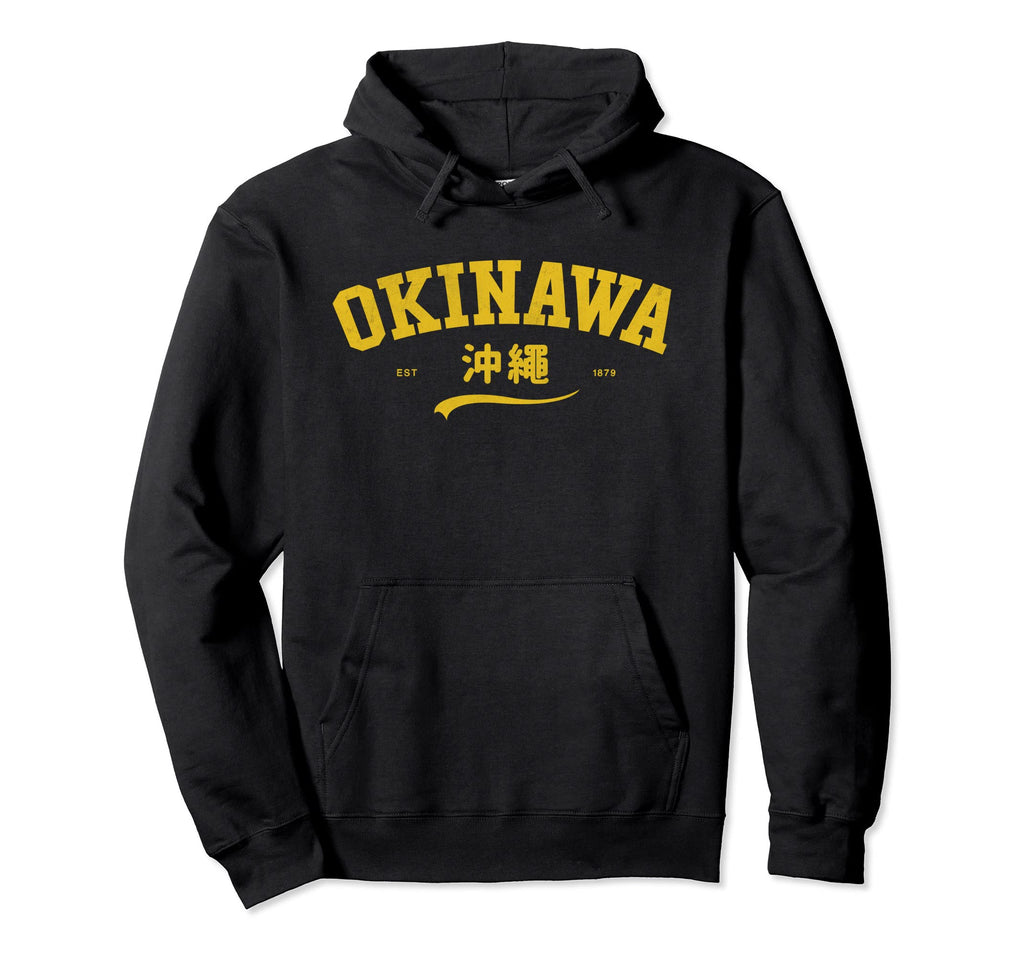 Okinawa Japan 70S 80S Kanji City Hoodie - Streetwear Style Unisex - T-Shirt, Sweatshirt, Hoodie