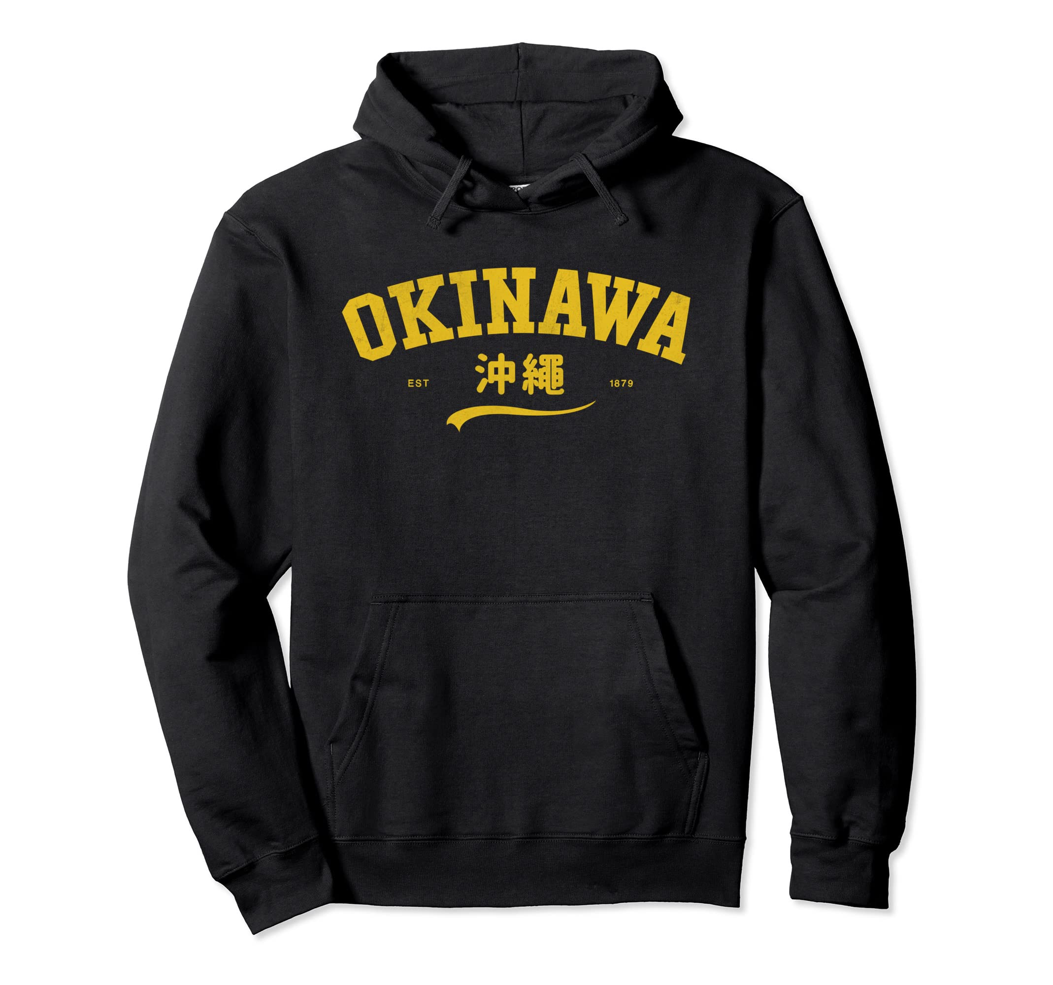 Okinawa Japan 70S 80S Kanji City Hoodie - Streetwear Style Unisex - T-Shirt, Sweatshirt, Hoodie