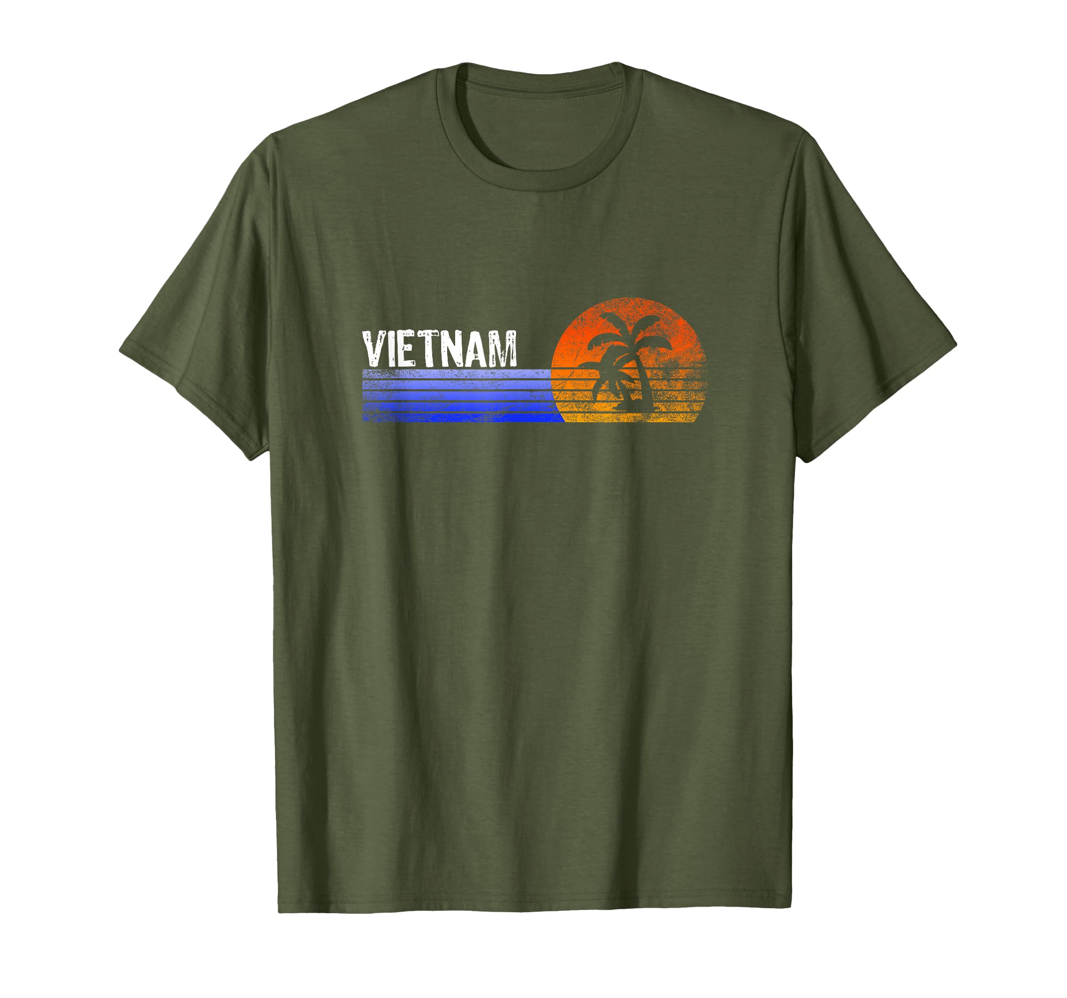 Vietnam Souvenir Sunset Trip Summer T-Shirt - Novelty Apparel Unisex - T-Shirt, Sweatshirt, Hoodie
