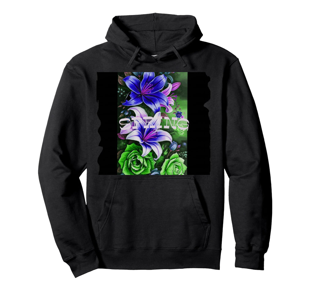 Spring Pastel Boho Casual Modern Hoodie - Unique Graphic Men Women - T-Shirt, Sweatshirt, Hoodie