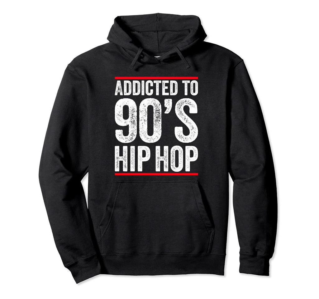 90S Hip Hop Lover Gangster Rap Old Hoodie - Casual Everyday Wear Unisex - T-Shirt, Sweatshirt, Hoodie