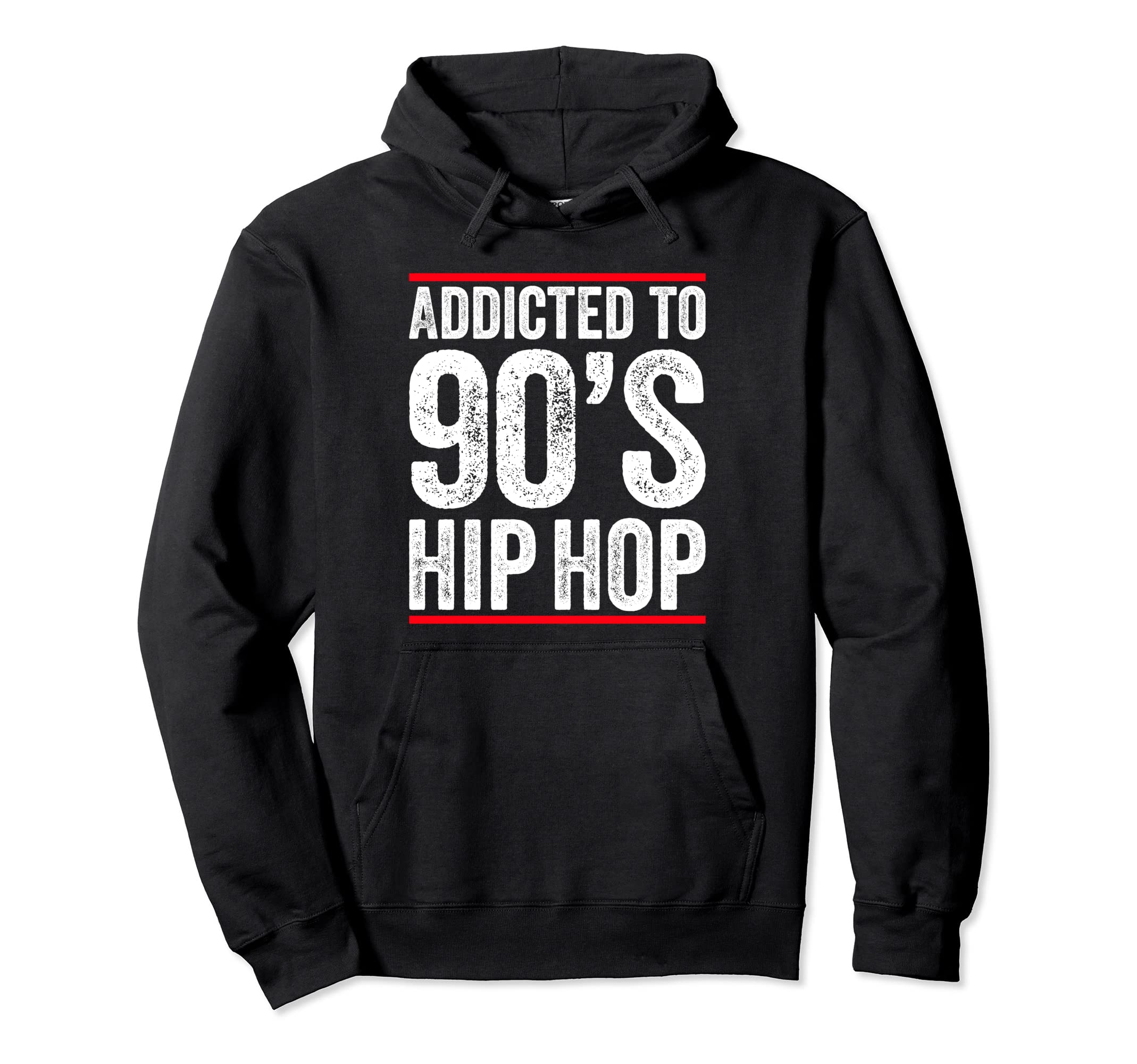 90S Hip Hop Lover Gangster Rap Old Hoodie - Casual Everyday Wear Unisex - T-Shirt, Sweatshirt, Hoodie