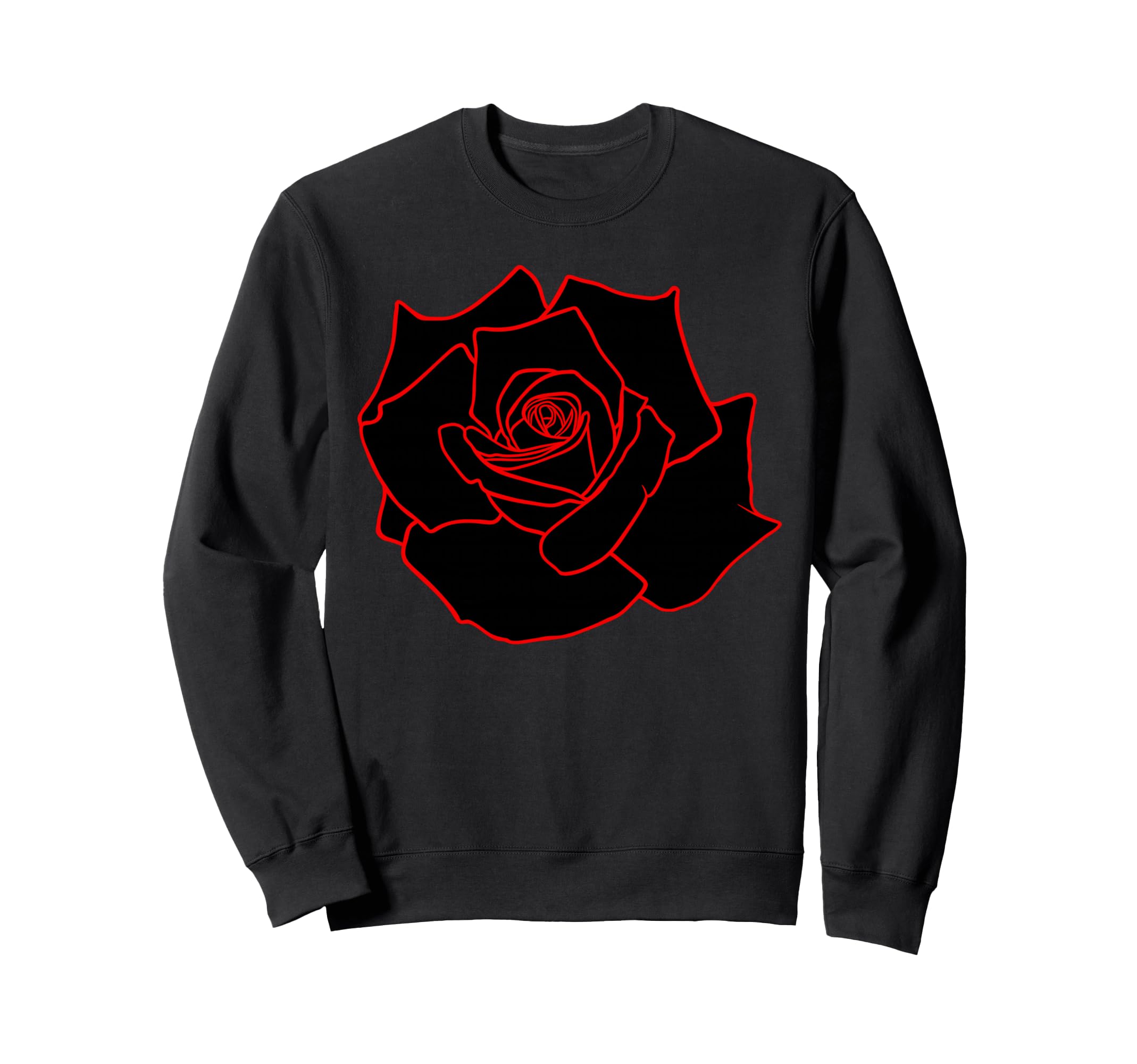 Red Roses Rosas True Love Sweatshirt - Custom Art Print Men Women - T-Shirt, Sweatshirt, Hoodie