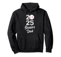 Class 2025 Baseball Dad Senior Hoodie - Minimalist Print Men Women - T-Shirt, Sweatshirt, Hoodie