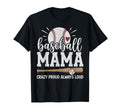 Baseball Mama Baseball Player Mother T-Shirt - Custom Art Print Men Women - T-Shirt, Sweatshirt, Hoodie