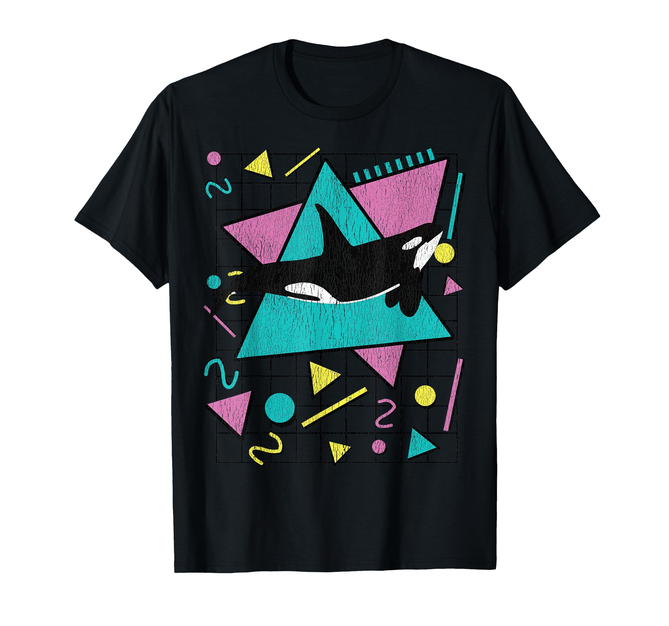 Orca Killer Whale 90S 1990S T-Shirt - Custom Art Print for Adults - T-Shirt, Sweatshirt, Hoodie