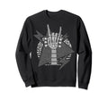 Grunge Alternative Rock Skeleton Sweatshirt - Aesthetic Graphic Unisex - T-Shirt, Sweatshirt, Hoodie