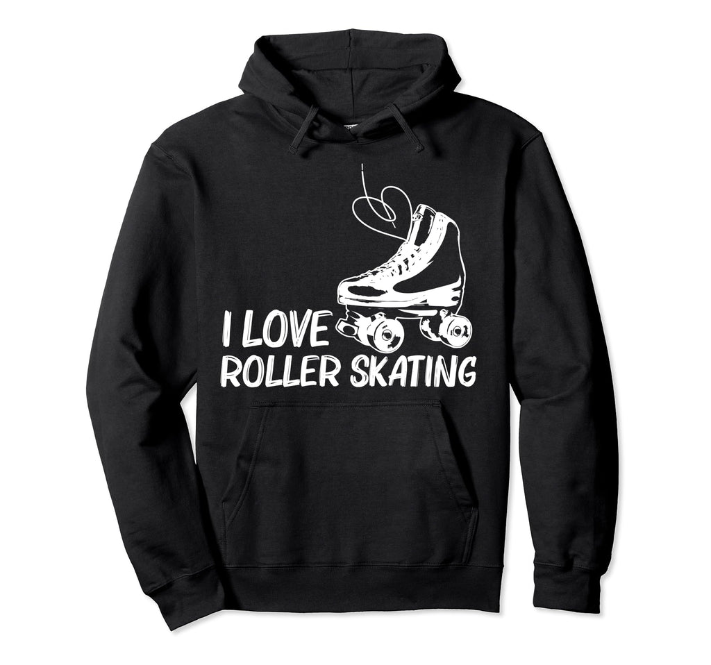 Roller Skating Disco Derby Skates Hoodie - Casual Everyday Wear Unisex - T-Shirt, Sweatshirt, Hoodie