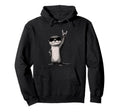 Rock Otter Sunglasses Fun Hoodie - Unique Graphic Unisex - T-Shirt, Sweatshirt, Hoodie