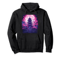 Aesthetic Cherry Blossom Sakura Vaporwave Hoodie - Minimalist Print Unisex - T-Shirt, Sweatshirt, Hoodie