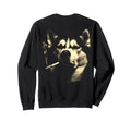 Siberian Husky Smoking Cigarette Sweatshirt - Graphic Print for Adults - T-Shirt, Sweatshirt, Hoodie