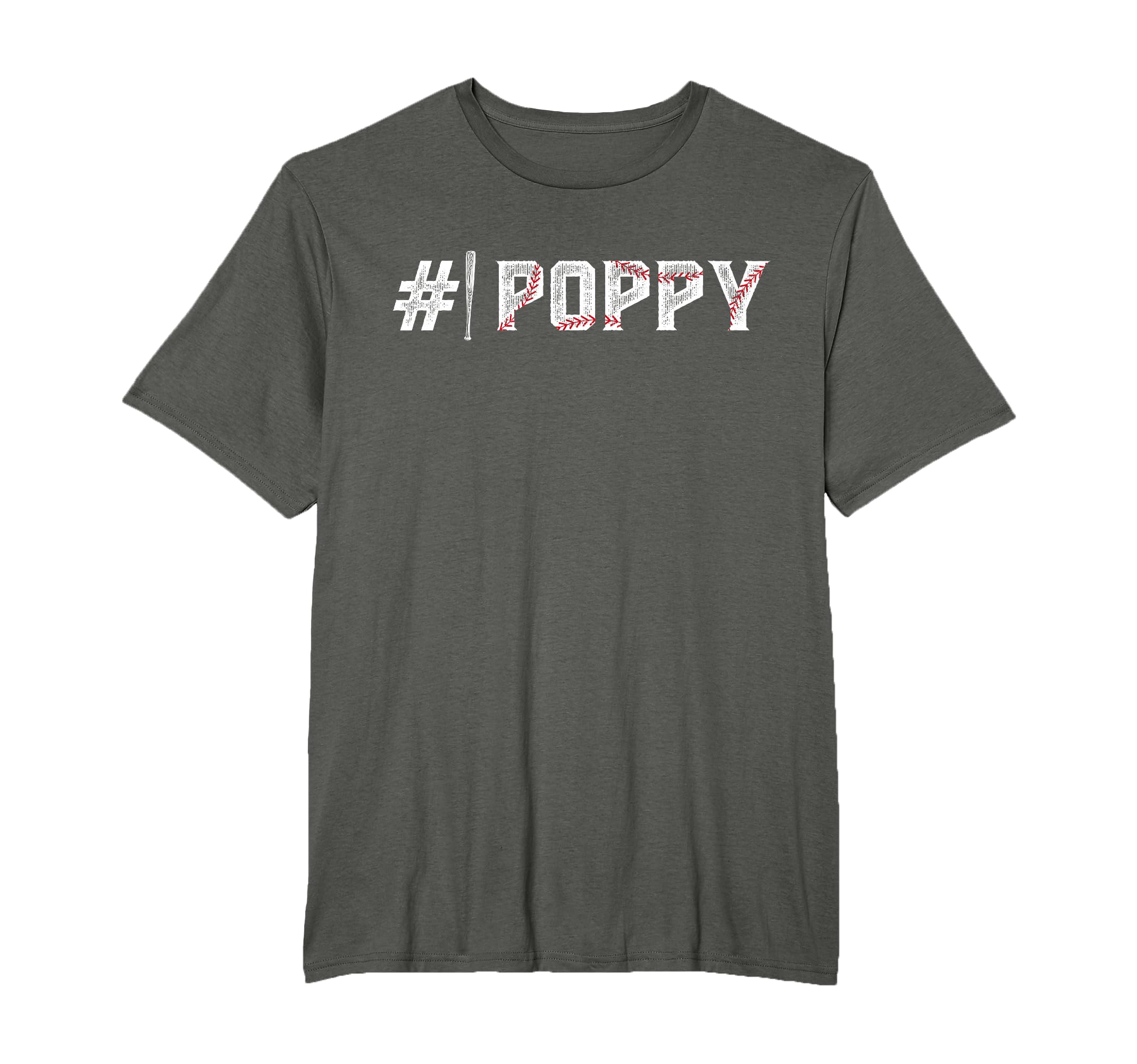 1 Poppy Baseball Poppy Baseball Player T-Shirt - Unique Graphic for Adults - T-Shirt, Sweatshirt, Hoodie