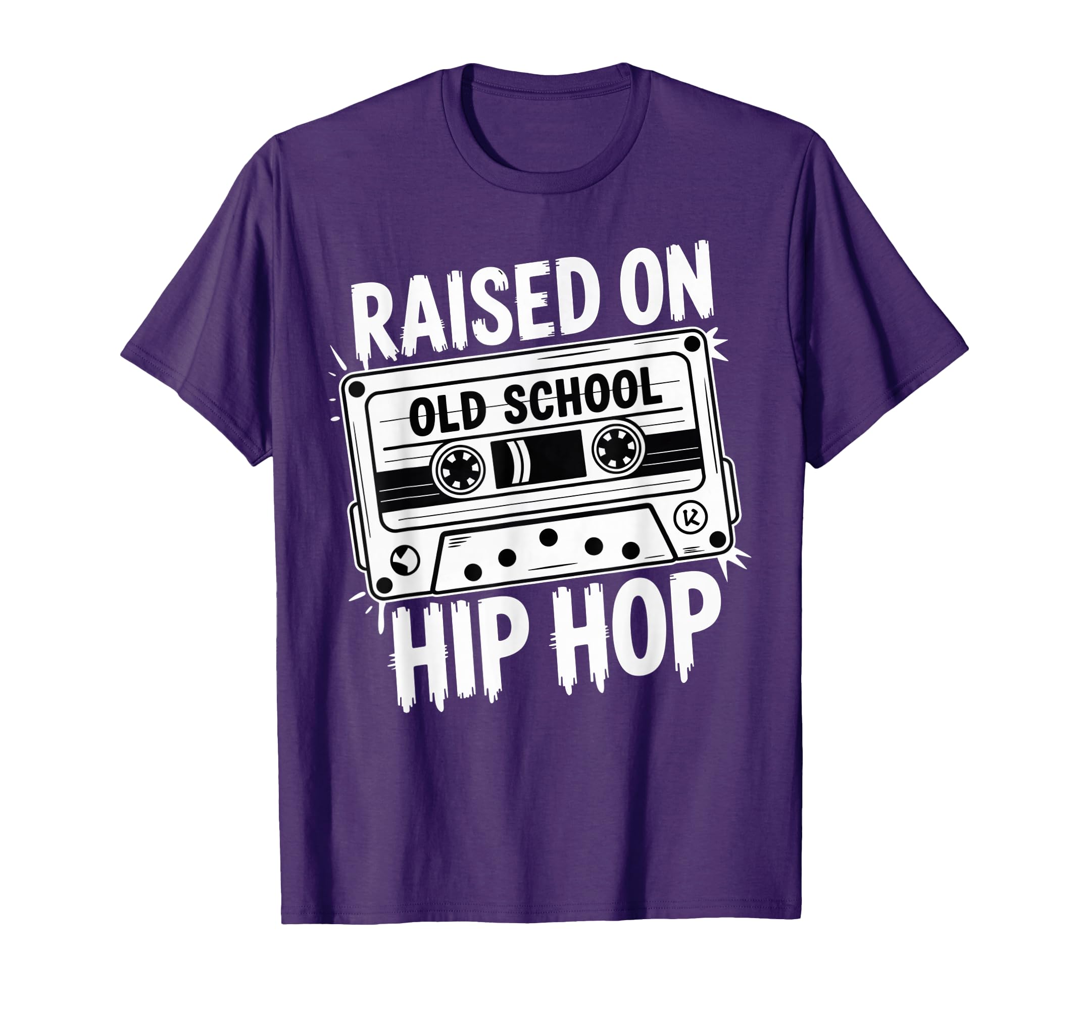 Raised Old School Hip Hop Anniversary T-Shirt - Minimalist Print Men Women - T-Shirt, Sweatshirt, Hoodie