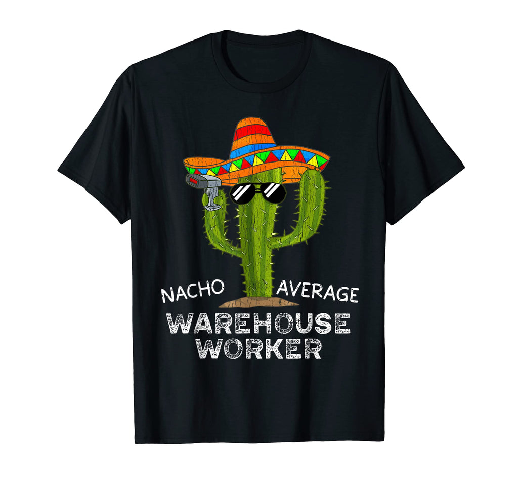 Distressed Funny Warehouse Worker T-Shirt - Minimalist Print for Adults - T-Shirt, Sweatshirt, Hoodie