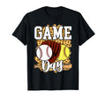Softball And Baseball Game Day T-Shirt - Streetwear Style for Adults - T-Shirt, Sweatshirt, Hoodie