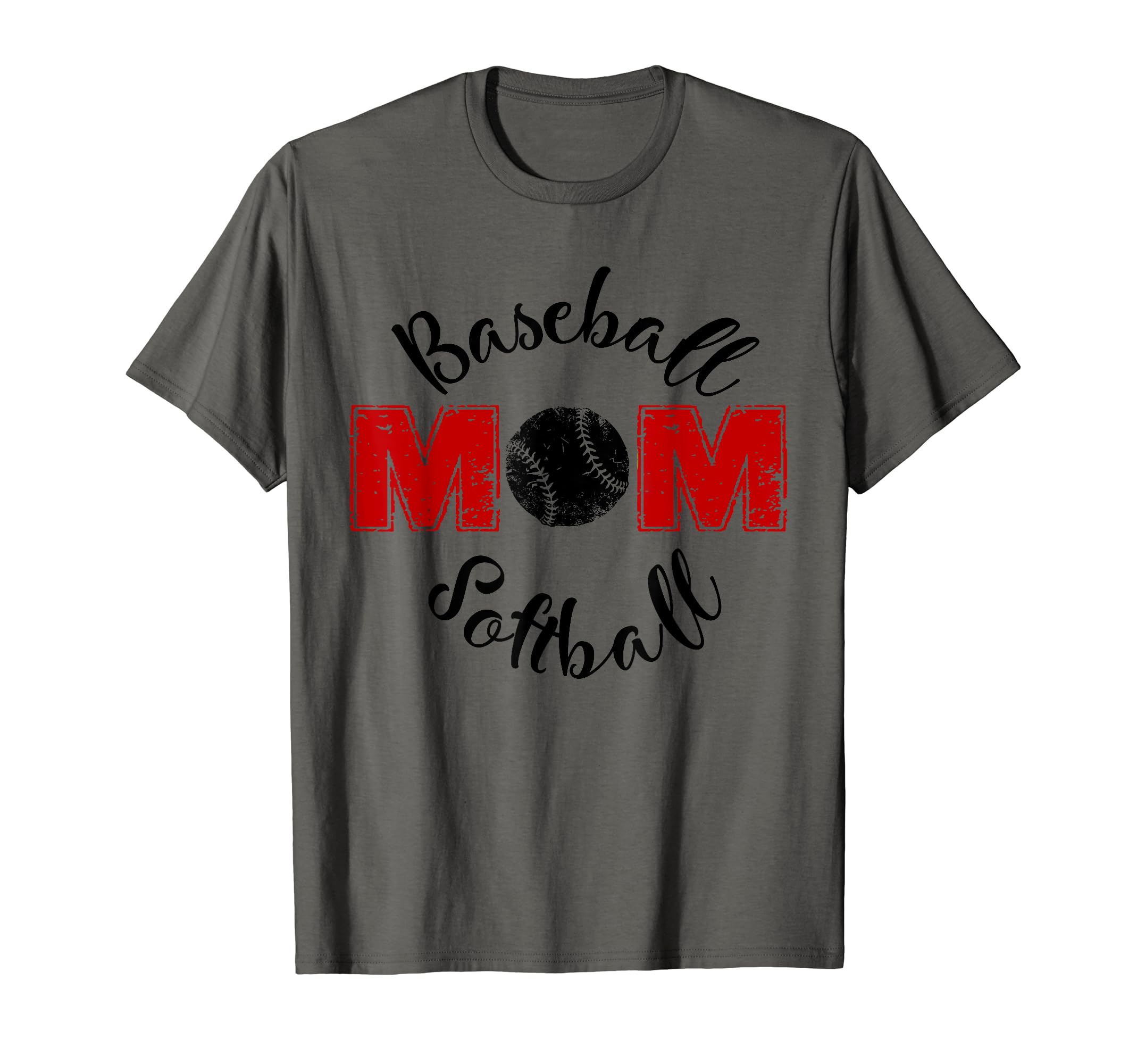 Funny Baseball Mom Softball Gifts T-Shirt - Minimalist Print Men Women - T-Shirt, Sweatshirt, Hoodie