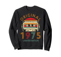 1975 Cassette Tape 49Th Birthday Sweatshirt - Graphic Print Men Women - T-Shirt, Sweatshirt, Hoodie