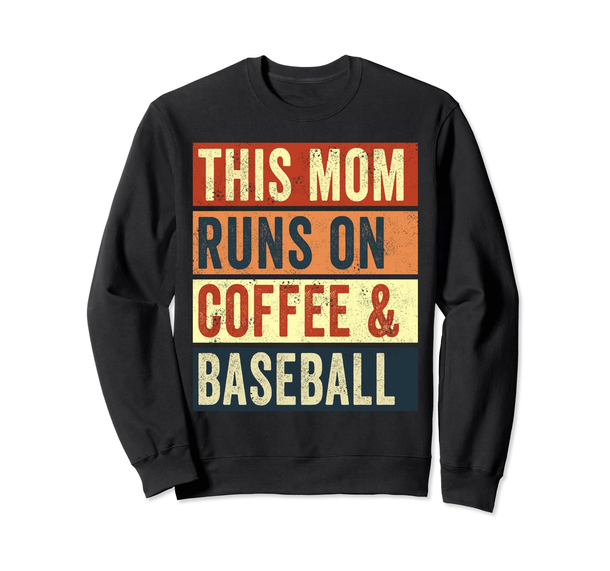 This Mom Runs Coffee And Sweatshirt - Fun Novelty Design Men Women - T-Shirt, Sweatshirt, Hoodie