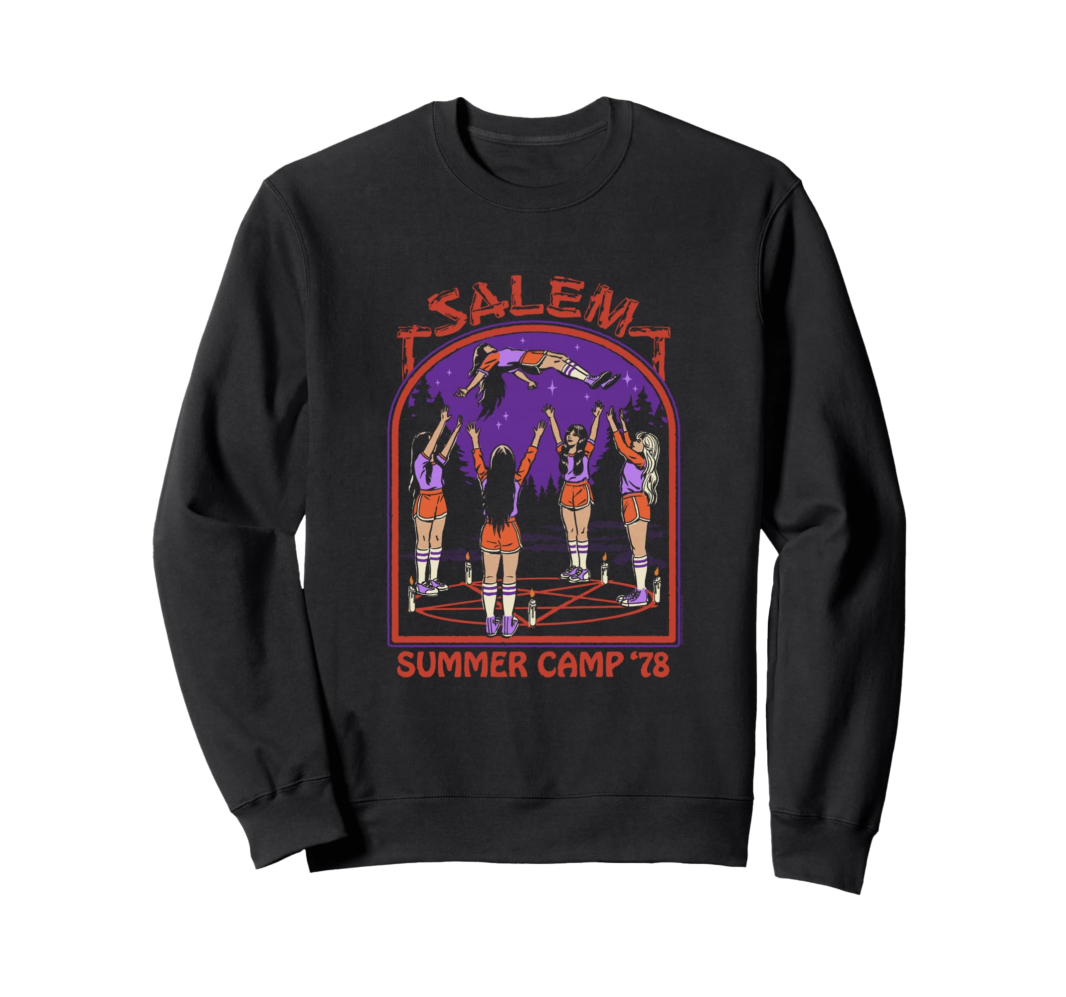 Steven Rhodes Salem Witch Summer Camp Sweatshirt - Graphic Print Men Women - T-Shirt, Sweatshirt, Hoodie