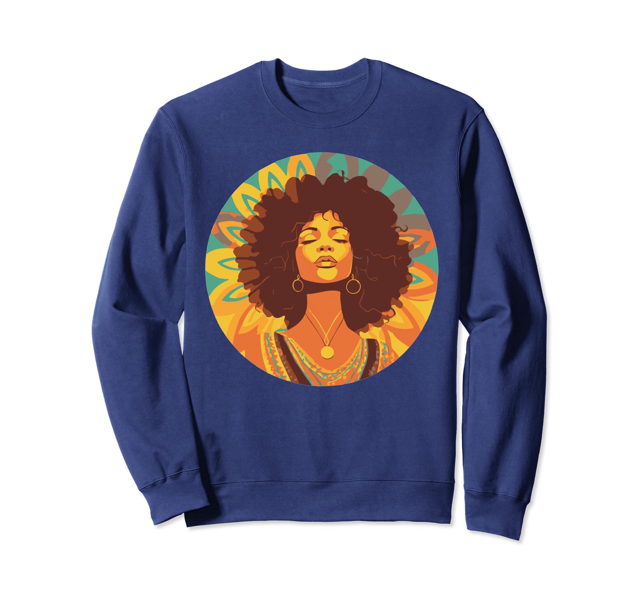 Groovy Mountain Mama Hippie Sweatshirt - Casual Everyday Wear Men Women - T-Shirt, Sweatshirt, Hoodie