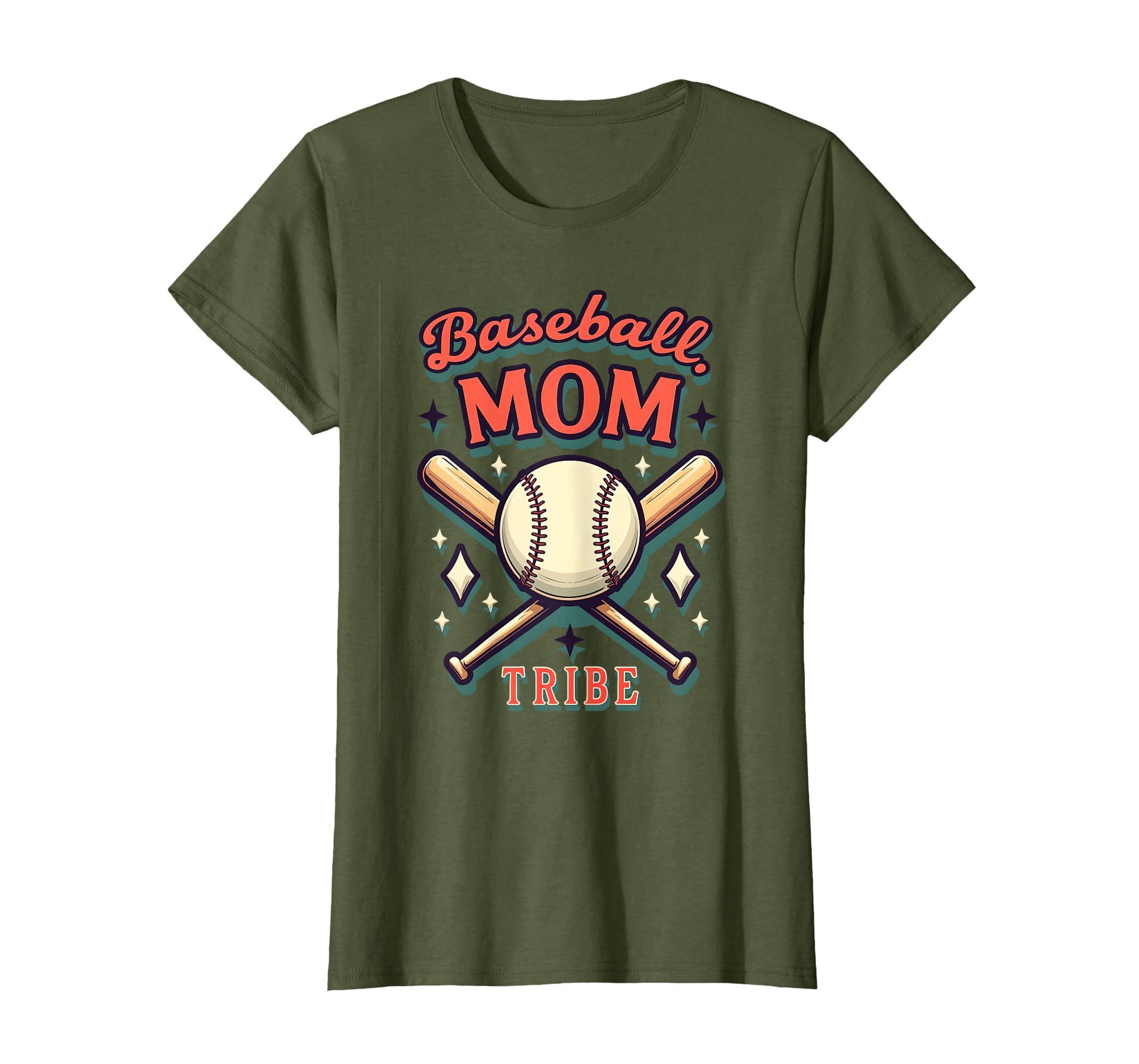 Baseball Mom Tribe Proud Sports Parent T-Shirt - Novelty Apparel Men Women - T-Shirt, Sweatshirt, Hoodie