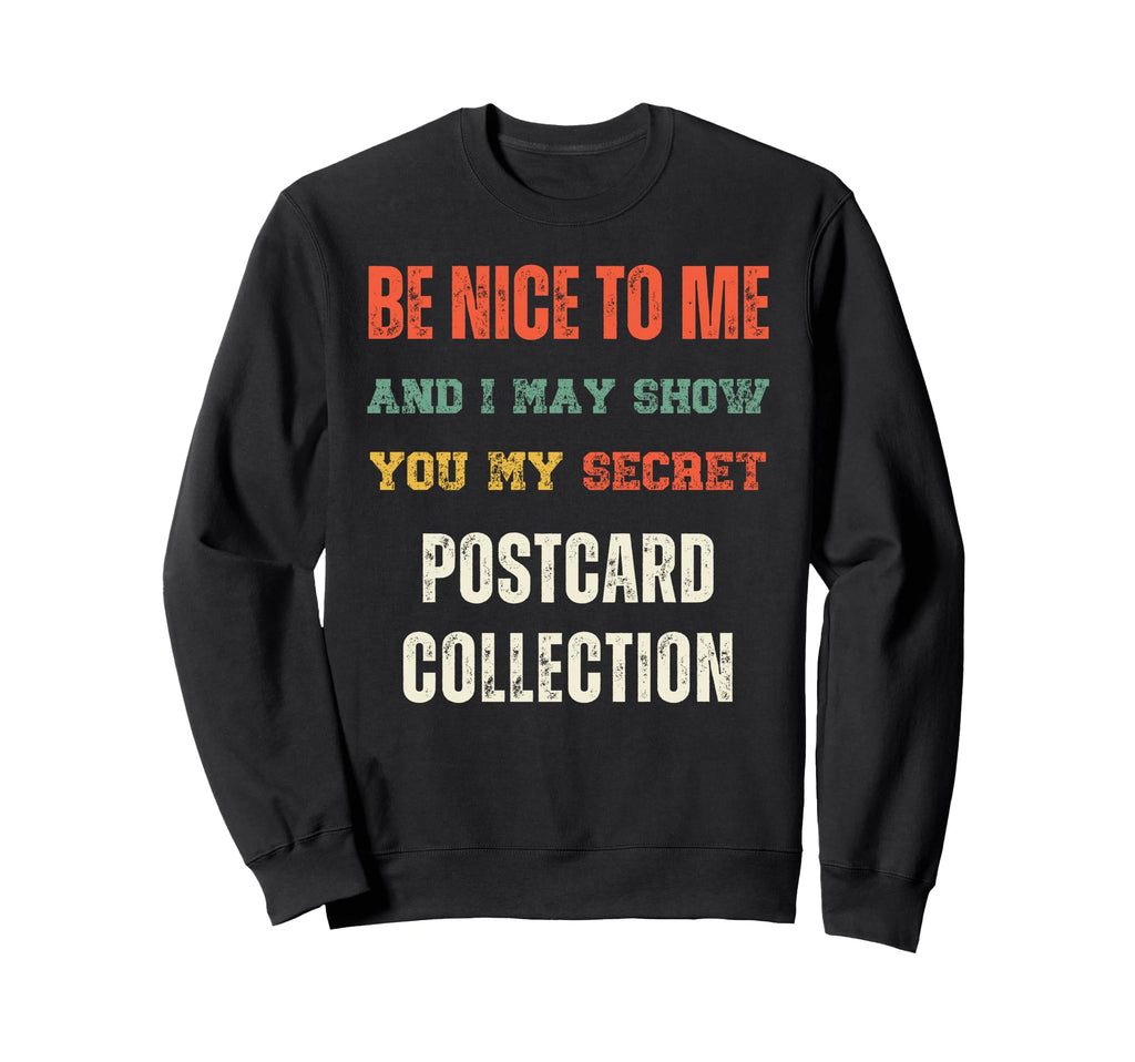 Funny Postcard Collection Collectors Sweatshirt - Novelty Apparel Men Women - T-Shirt, Sweatshirt, Hoodie