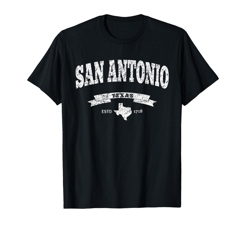 San Antonio Distressed Tx Alamo City T-Shirt - Aesthetic Graphic for Adults - T-Shirt, Sweatshirt, Hoodie