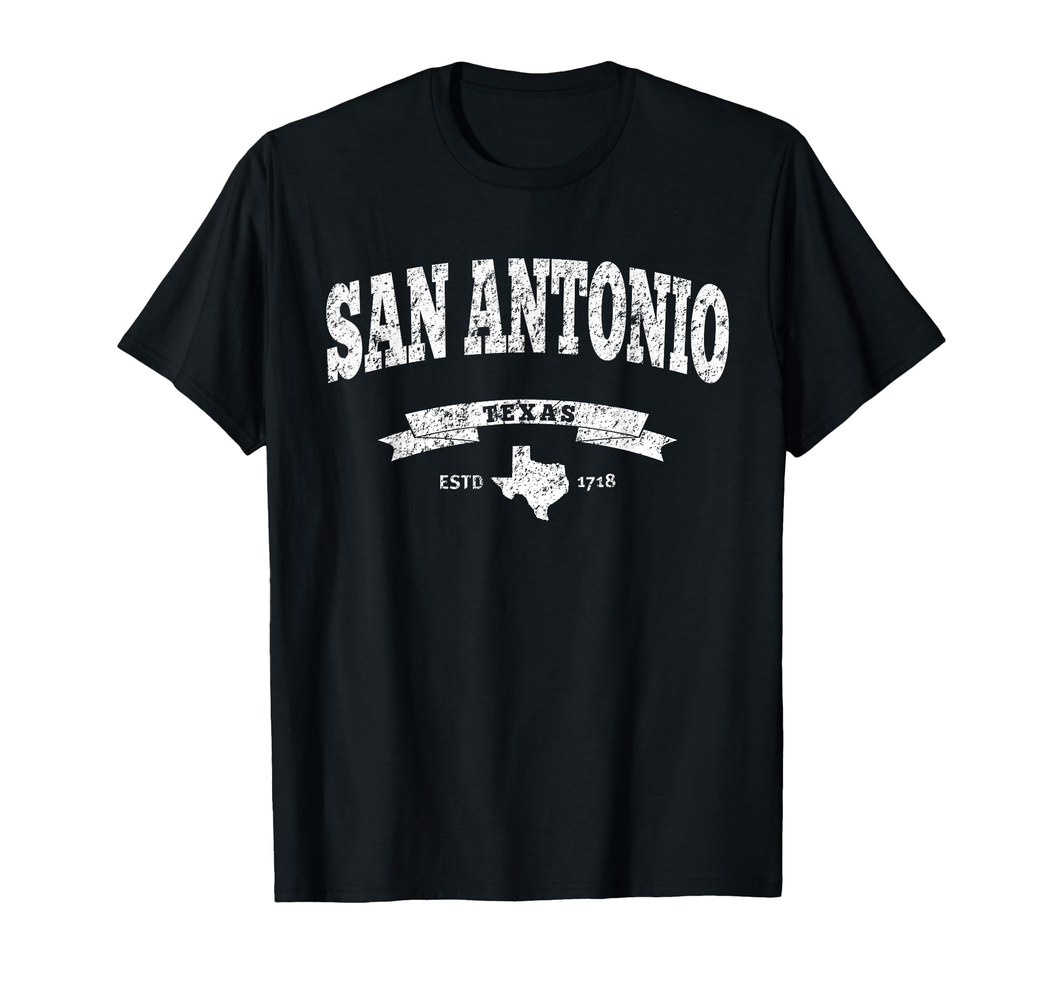 San Antonio Distressed Tx Alamo City T-Shirt - Aesthetic Graphic for Adults - T-Shirt, Sweatshirt, Hoodie