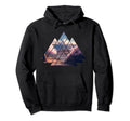 Japanese Aesthetic Vaporwave Mount Fuji Hoodie - Unique Graphic Men Women - T-Shirt, Sweatshirt, Hoodie