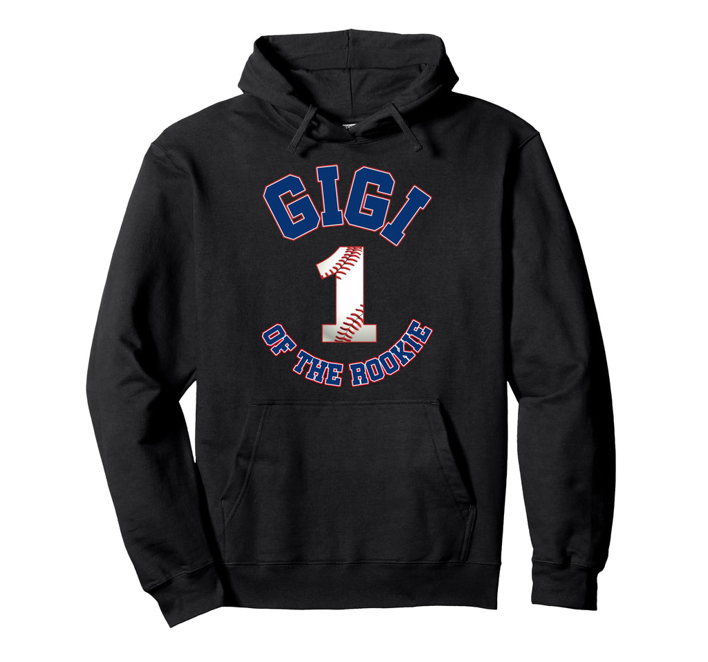 Gigi Rookie 1St Birthday Baseball Hoodie - Streetwear Style Men Women - T-Shirt, Sweatshirt, Hoodie