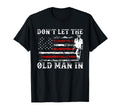 Dont Let Old Cowboy Us Flag T-Shirt - Casual Everyday Wear for Adults - T-Shirt, Sweatshirt, Hoodie