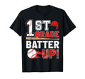 Funny 1St Grade Batter Up Baseball T-Shirt - Trendy Graphic for Adults - T-Shirt, Sweatshirt, Hoodie
