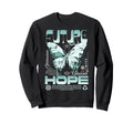 Y2K Butterfly Bold Urban Graffiti Sweatshirt - Graphic Print for Adults - T-Shirt, Sweatshirt, Hoodie