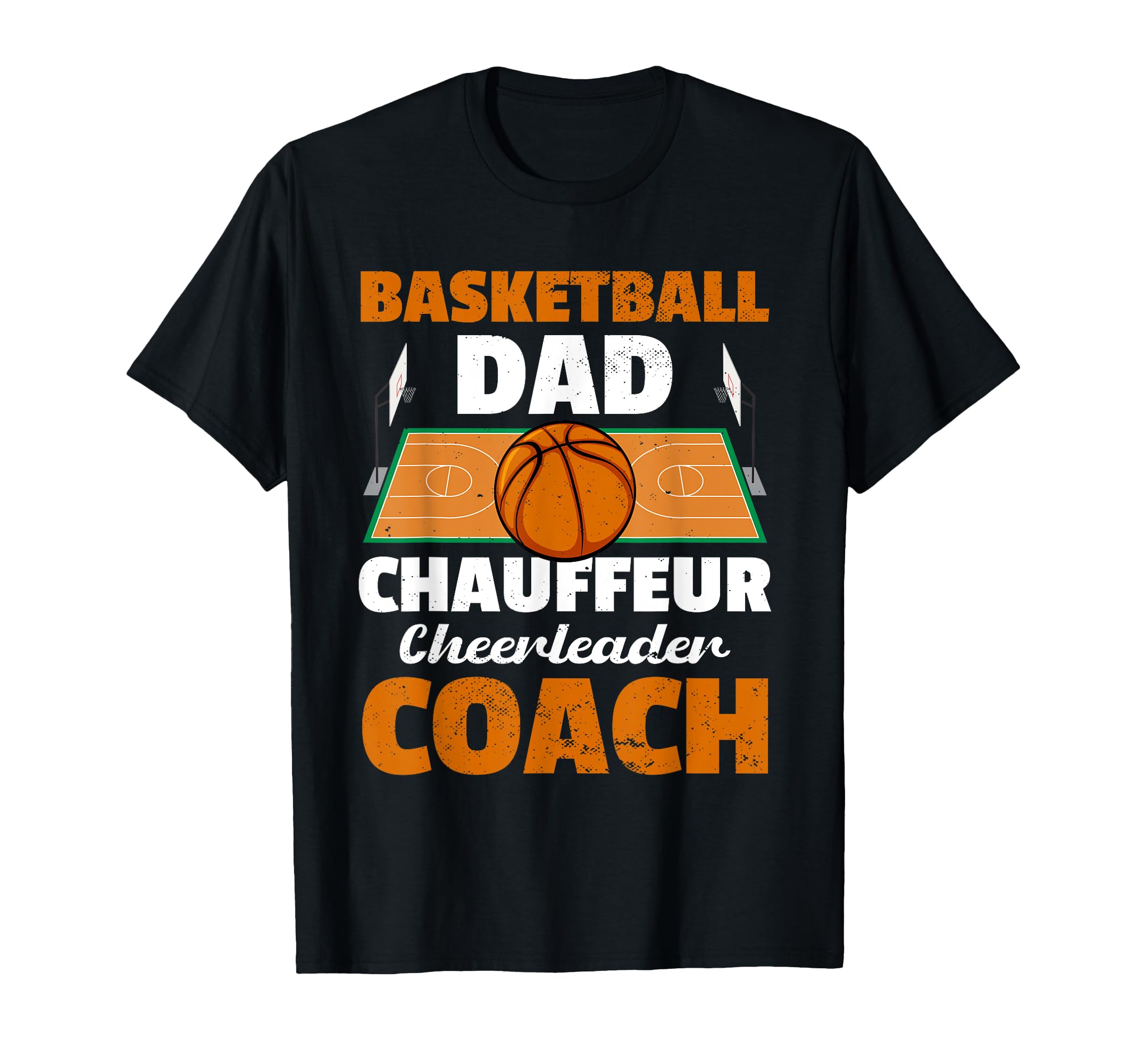 Fathers Day Basketball Dad Game Day T-Shirt - Unique Graphic for Adults - T-Shirt, Sweatshirt, Hoodie