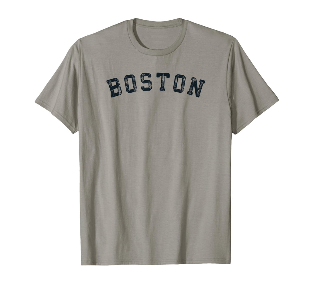 Boston Distressed Old Sports Gift T-Shirt - Custom Art Print Unisex - T-Shirt, Sweatshirt, Hoodie