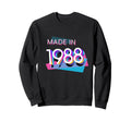 Made 1988 Y2K 80S 38Th Birthday Sweatshirt - Graphic Print Men Women - T-Shirt, Sweatshirt, Hoodie