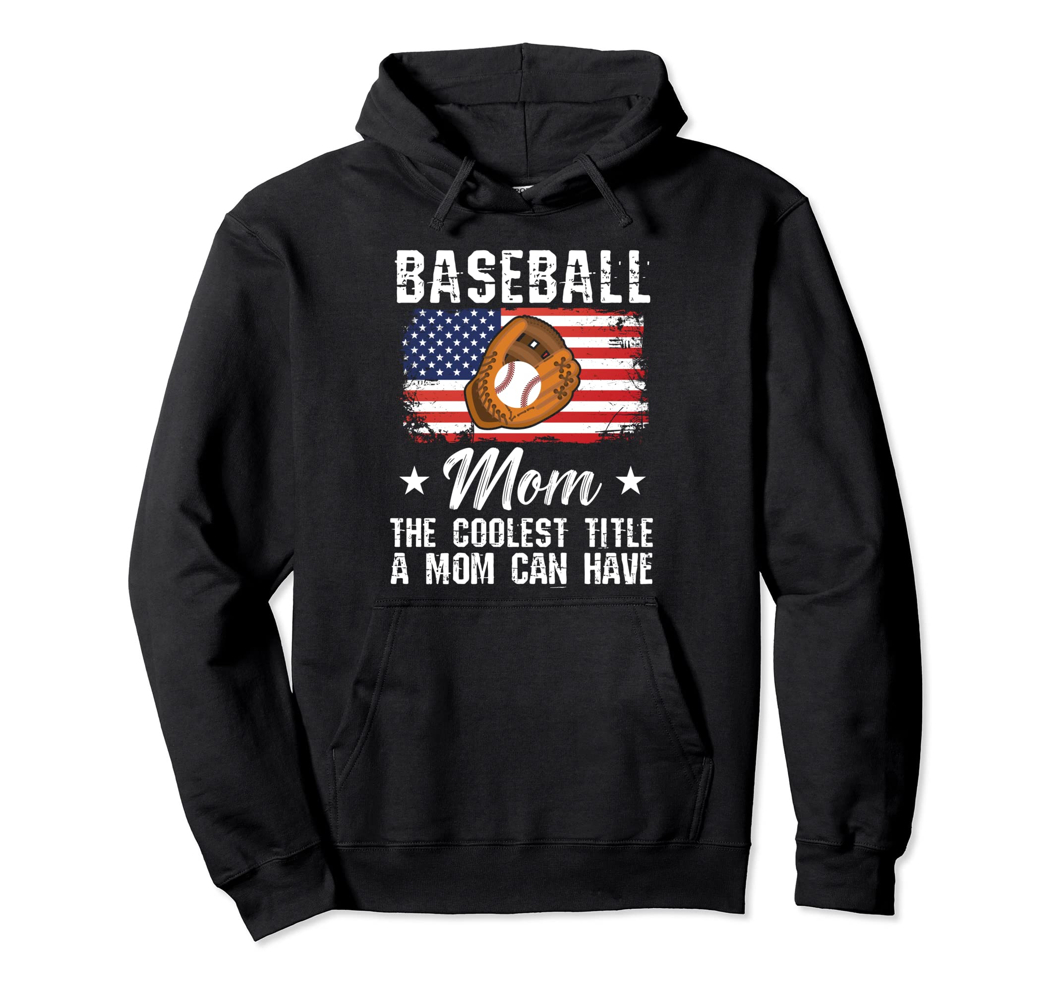 Baseball Mom Coolest Title Mom Can Have Hoodie - Aesthetic Graphic Unisex - T-Shirt, Sweatshirt, Hoodie