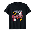 Frederick Maryland Flag Athletic Sport T-Shirt - Trendy Graphic Men Women - T-Shirt, Sweatshirt, Hoodie