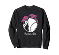 Baseball Mom Sweatshirt - Unique Graphic Unisex - T-Shirt, Sweatshirt, Hoodie