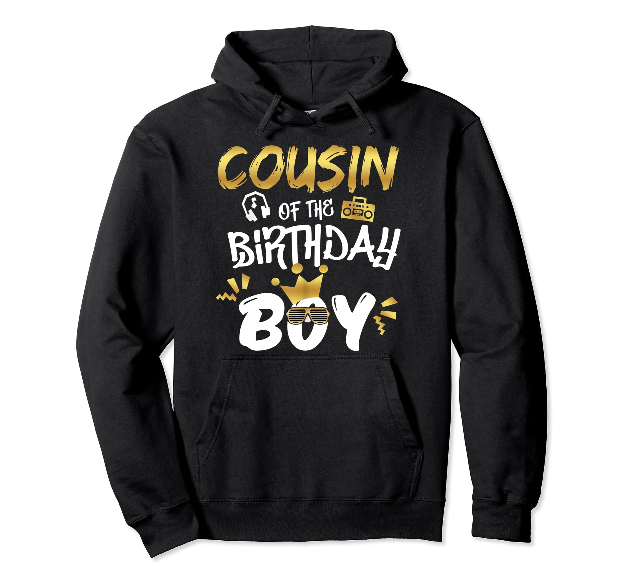 Cousin Birthday Notorious One Old School Hoodie - Trendy Graphic Unisex - T-Shirt, Sweatshirt, Hoodie