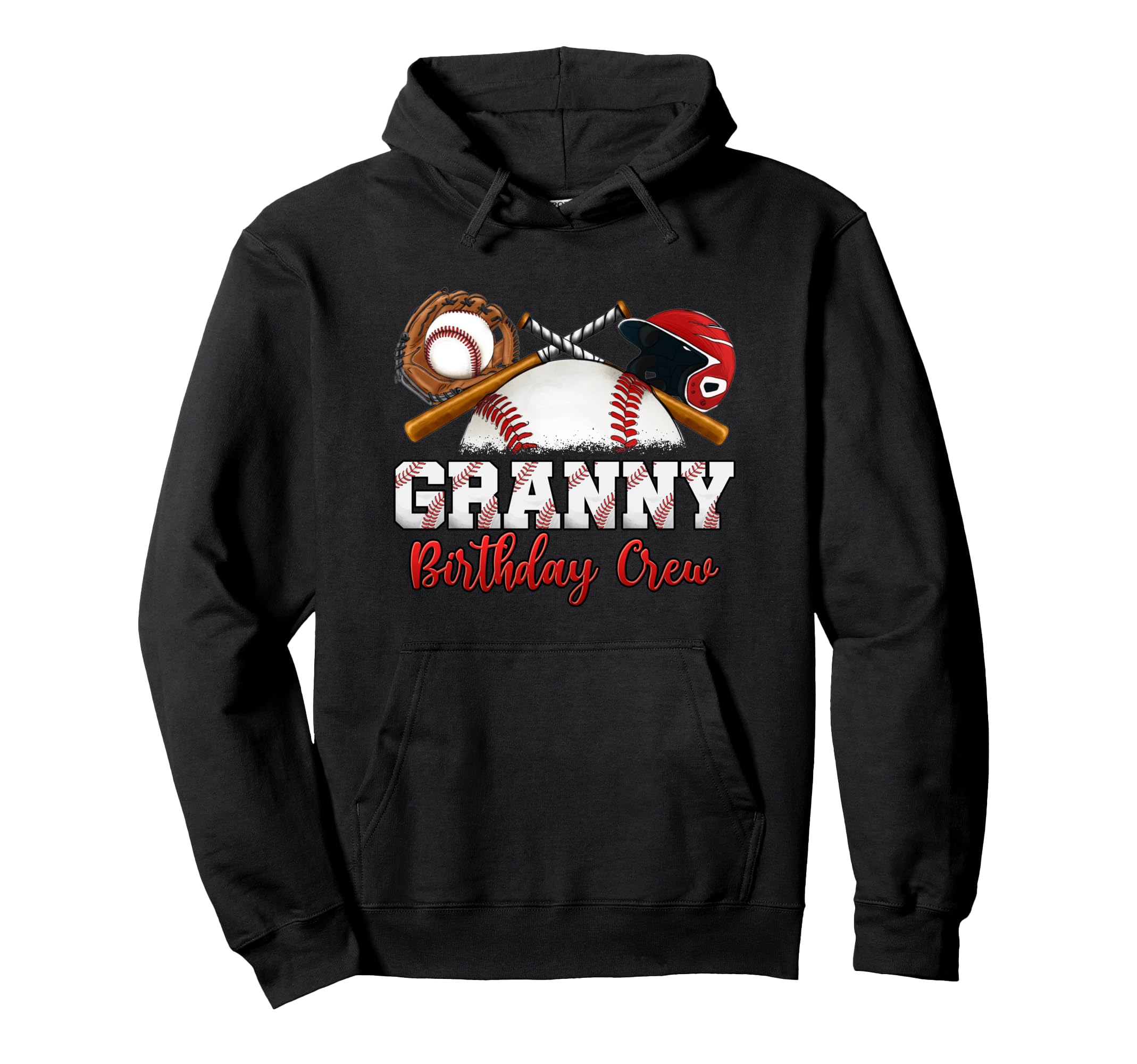 Baseball Birthday Party Sports Family Hoodie - Minimalist Print Unisex - T-Shirt, Sweatshirt, Hoodie