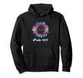 Transgender Tie Dye Sunflower Trans Pride Hoodie - Minimalist Print Unisex - T-Shirt, Sweatshirt, Hoodie