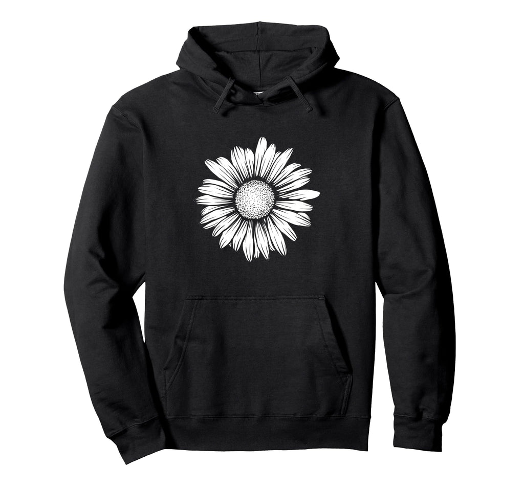 60S 70S Boho Hippie Floral Flower Hoodie - Casual Everyday Wear Unisex - T-Shirt, Sweatshirt, Hoodie