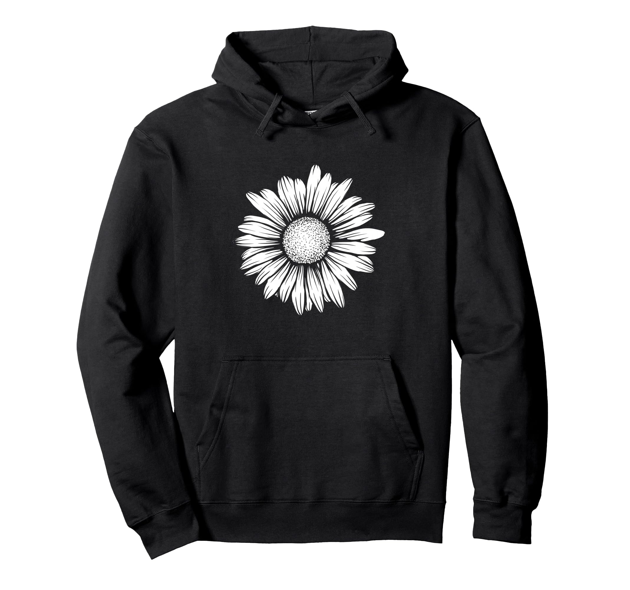 60S 70S Boho Hippie Floral Flower Hoodie - Casual Everyday Wear Unisex - T-Shirt, Sweatshirt, Hoodie